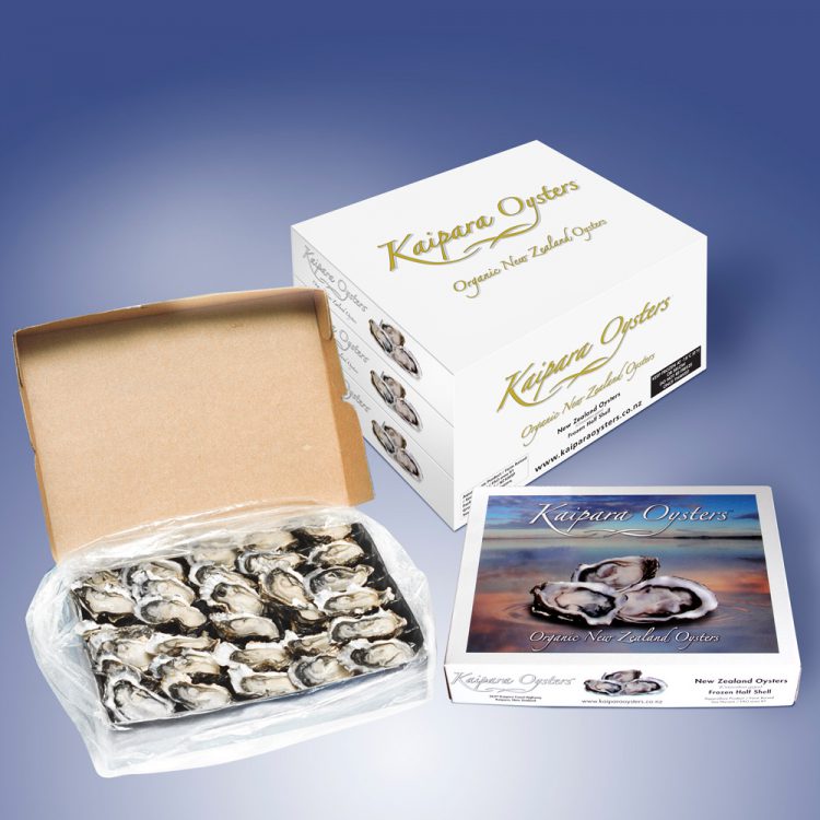 Kaipara Oysters 5 dozen food service packs